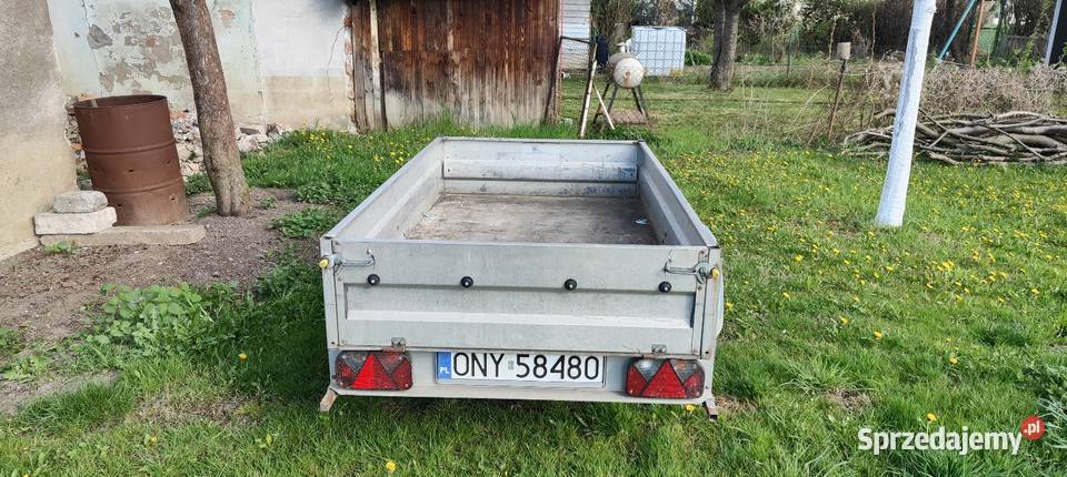 Przyczepka samochodowa Stema burtowe Motoryzacja Nysa sprzedam