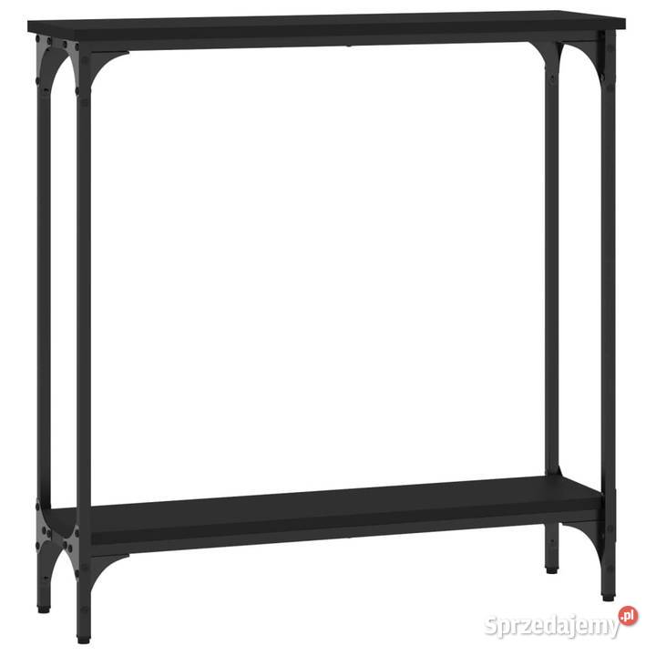 Stolik konsolowy czarny 75x225x75 WM834020 Warszawa sprzedam