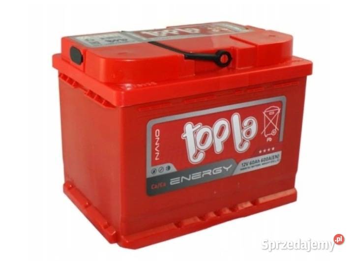 Akumulator TOPLA ENERGY 60AH 600A Akumulatory sprzedam
