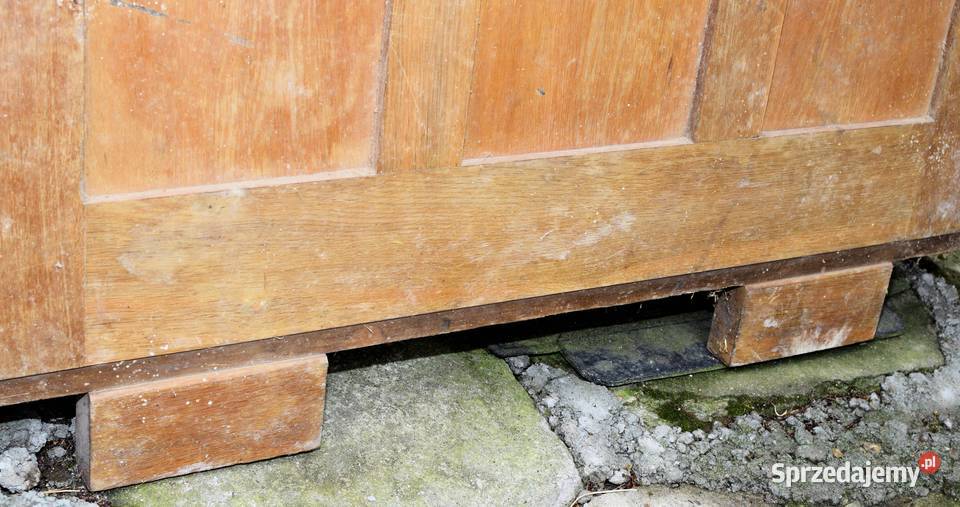 stare drewniane łóżko meble dom pokój antyk Iwierzyce sprzedam