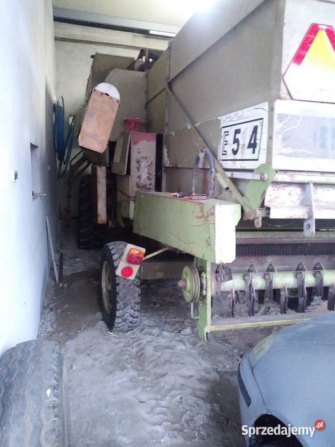 Kombajn zbożowy fortschritt e 514 kujawsko-pomorskie Pamiętowo