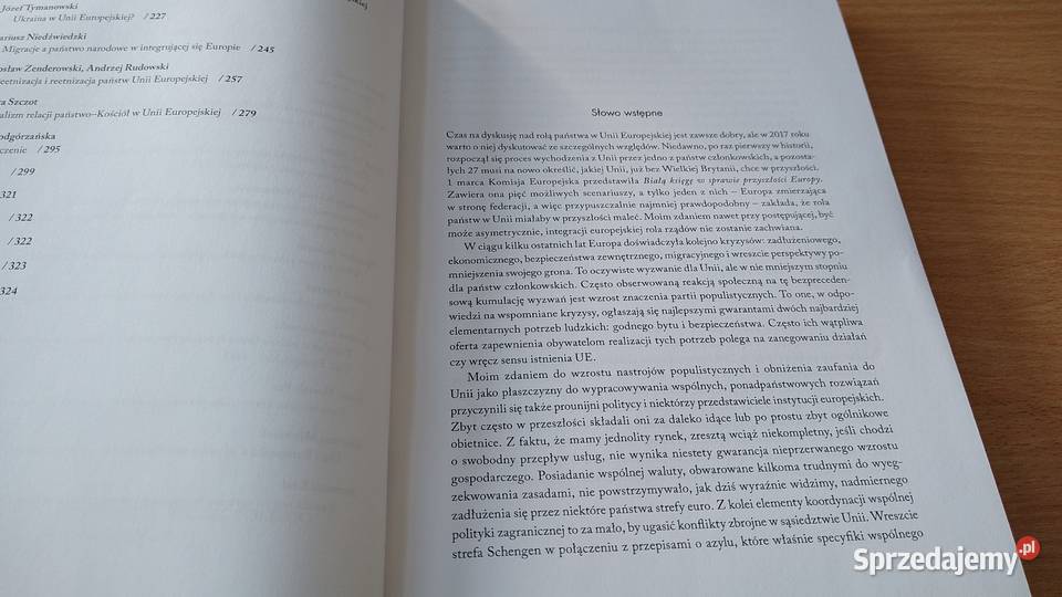 Państwo w Unii Europejskiej Ruszkowski Gdańsk sprzedam
