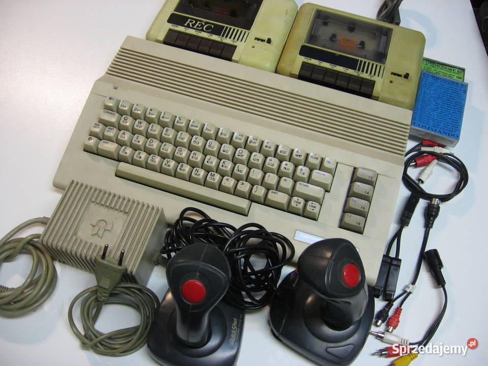 Comodore 64 KOMPUTER ZASILACZ MAGNETOFON PAD Opole
