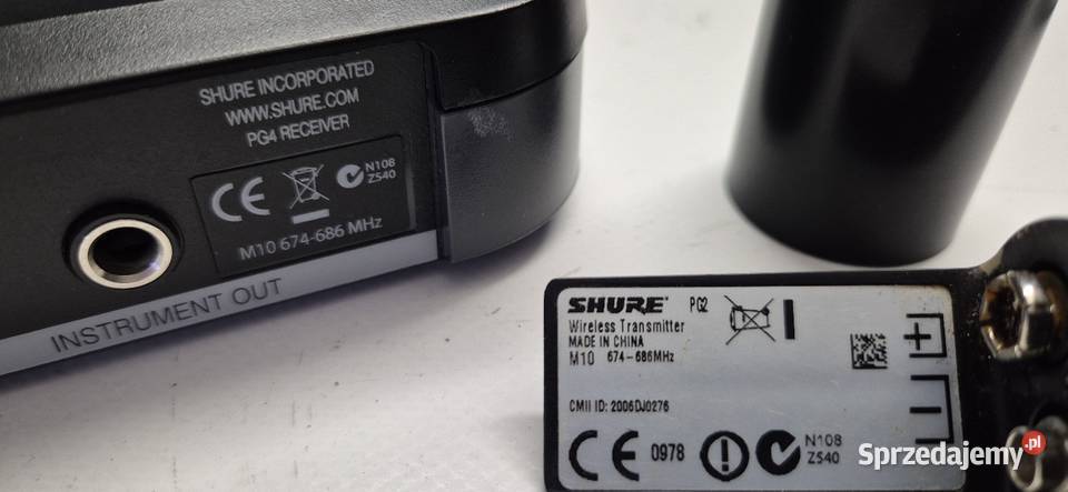 Shure PG24PG58 zestaw bezprzewodowy