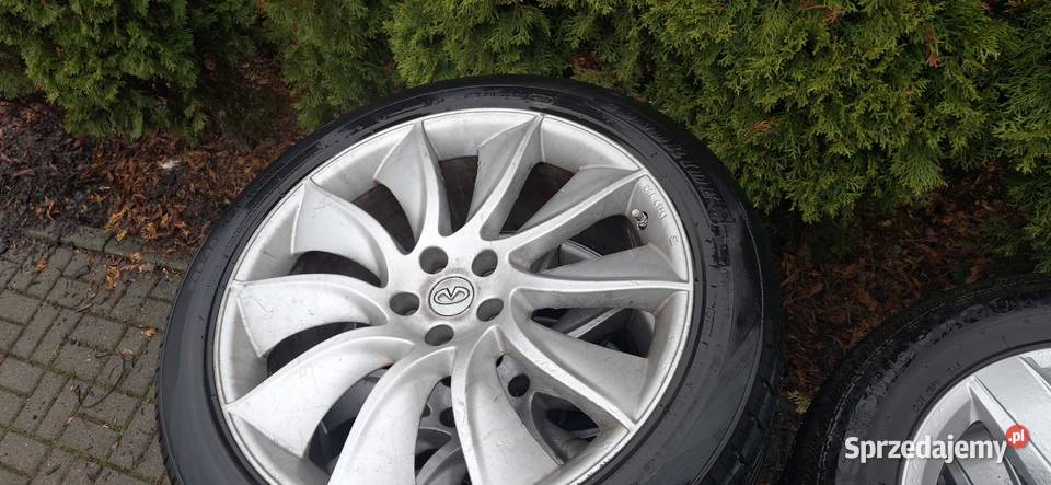 Felga infiniti QX70 opona 8mm z czujnikami Podrzewie