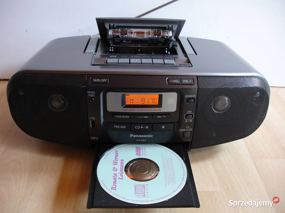 Radiomagnetofon PANASONIC RXD55 Zielona Góra