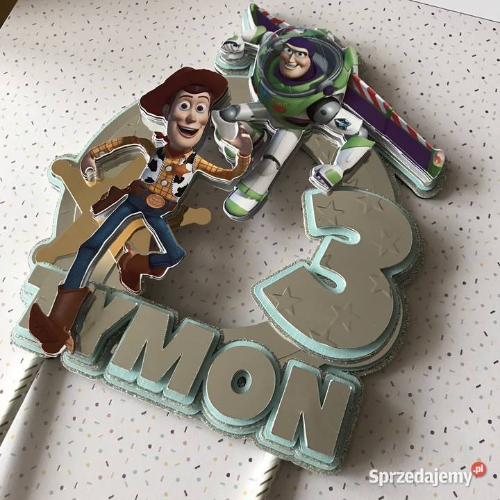 Topper dekoracja na tort toy story małopolskie Nowy Sącz sprzedam