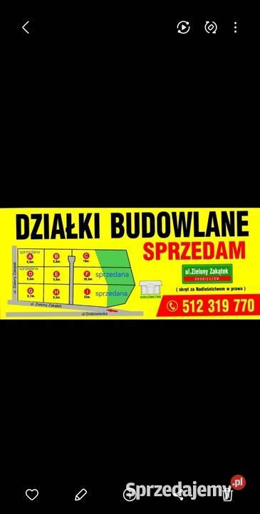 Sprzedam działki budowlane w Hrubieszowie Hrubieszów sprzedam