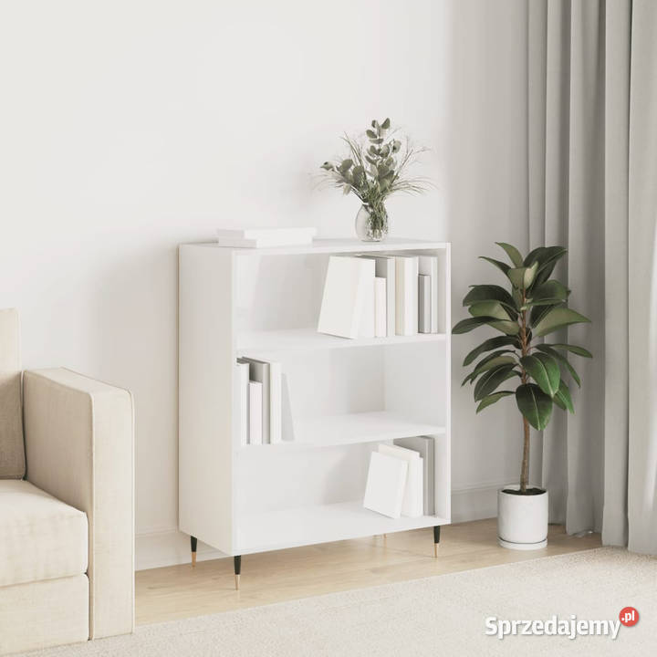 Regał biały połysk 695x325x90 materiał Warszawa