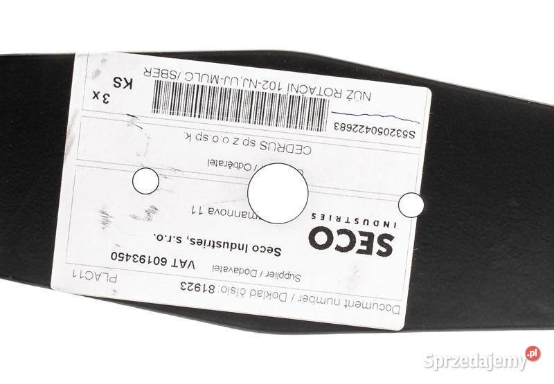 Nóż kosiarki Cedrus traktorek Challenge Starjet Opalenica