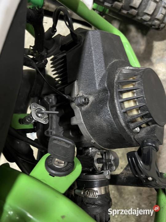 Mini cross xtr 702 50cc60cc 2t zielony sprzedam