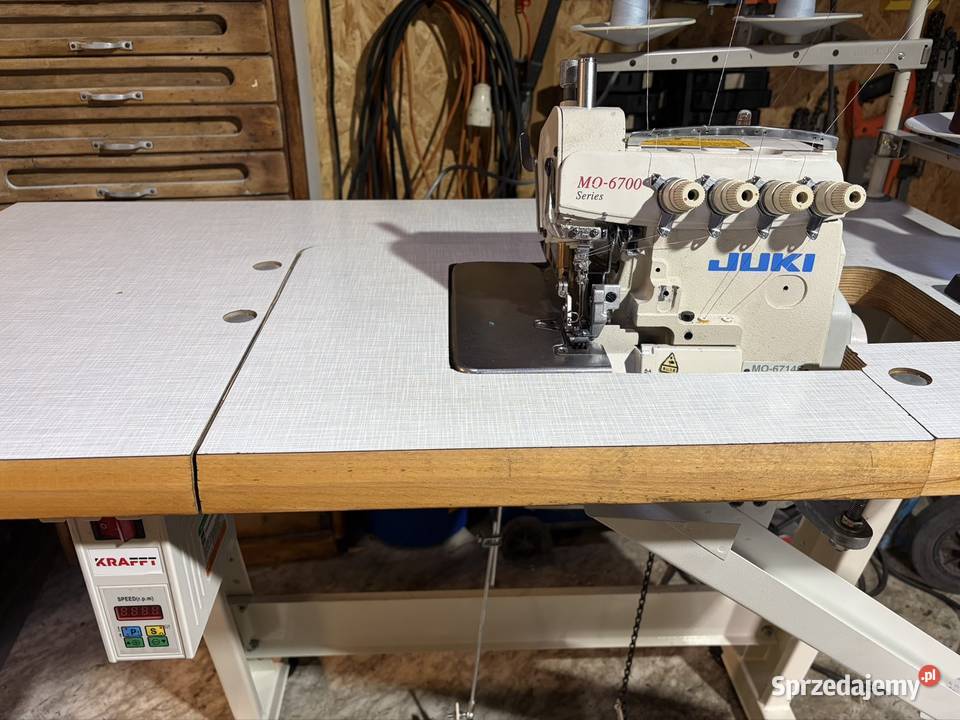 Overlock Juki mo6714S silnik serwo Łódź