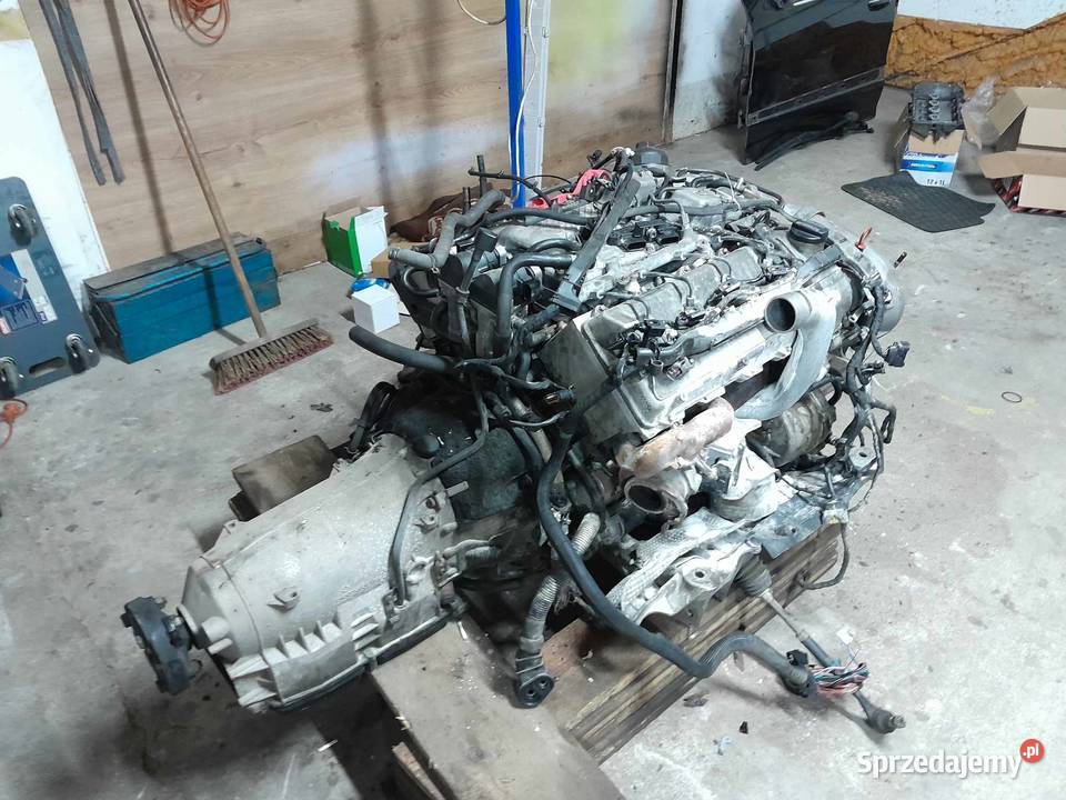 Skrzynia silnik osprzęt W211 W220 40 CDI om628 Rok produkcji 2003 Nowe Miasto Lubawskie