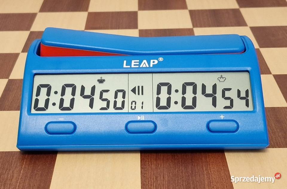 ACH Profesjonalny turniejowy ZEGAR SZACHOWY LEAP Kowale