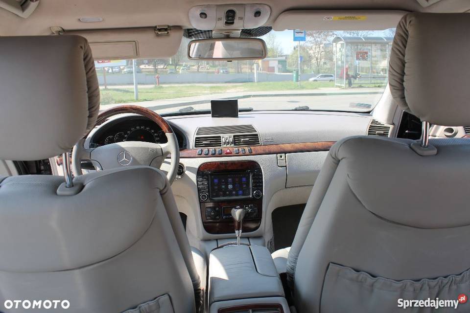Mercedes S320 w220 zadbany okazja gniazdo AUX lubuskie Rzepin sprzedam