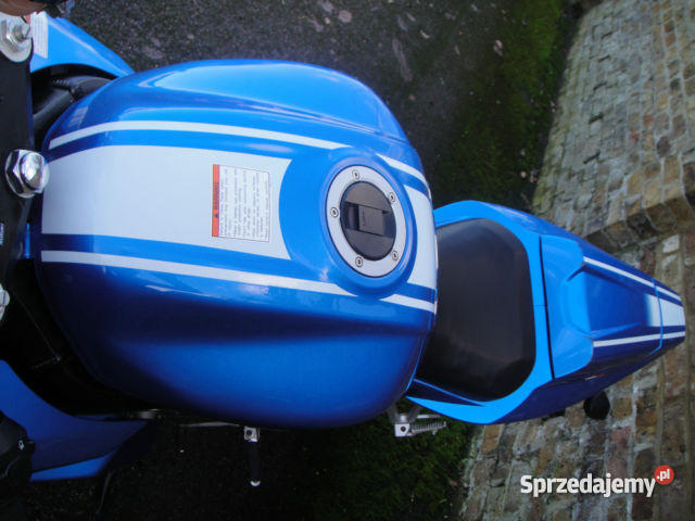 suzuki SV 650 S K9 niebieski metalik nieuszkodzony Warszawa