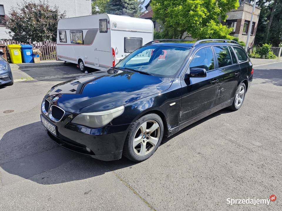 BMW E61 M54B25 525i automat aktywny tempomat 257329km Wrocław