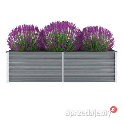 vidaXL Podwyższona donica z galwanizowanej stali mazowieckie Warszawa