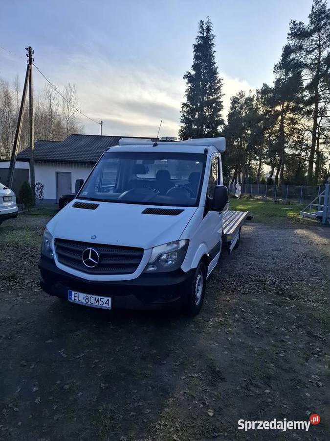 Mercedes sprinter laweta ładna bez wkładu Rzgów