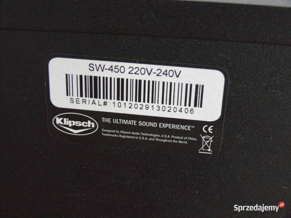 Sub Klipsch SW450 WYSYŁKA Jasło sprzedam