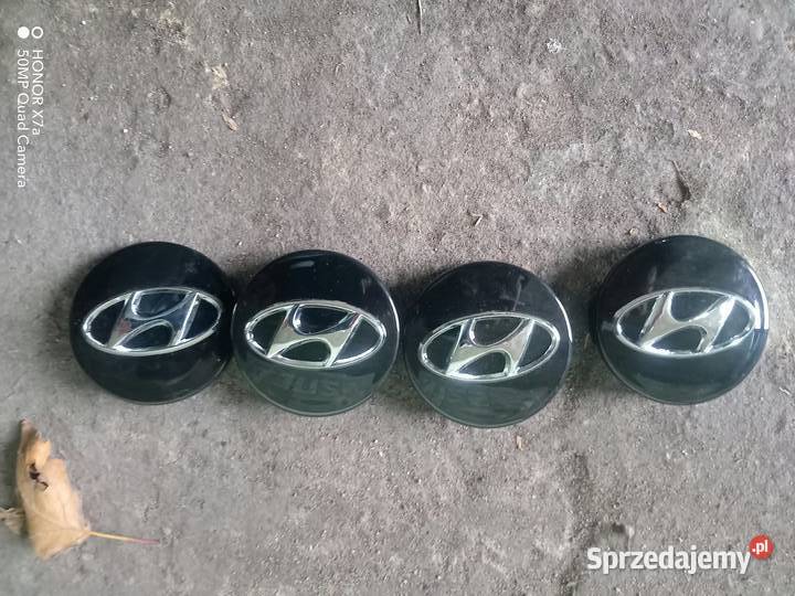 Dekle zaślepki 60mm czarny połysk Hyundai NOWE osobowe Kielce