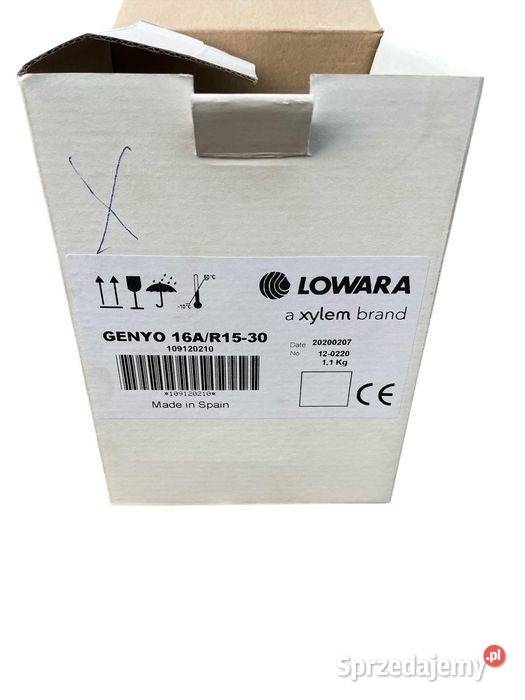 Wyłącznik ciśnieniowy GENYO LOWARA 16AR1530 Tuliszków sprzedam