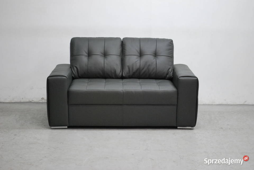 2 osobowa sofa kanapa SKÓRA naturalna 9117 Łóżka, wersalki i sofy Poznań