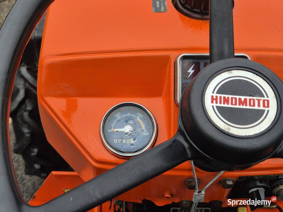 Traktorek traktor HINOMOTO C144D 14 44 Małuszyn