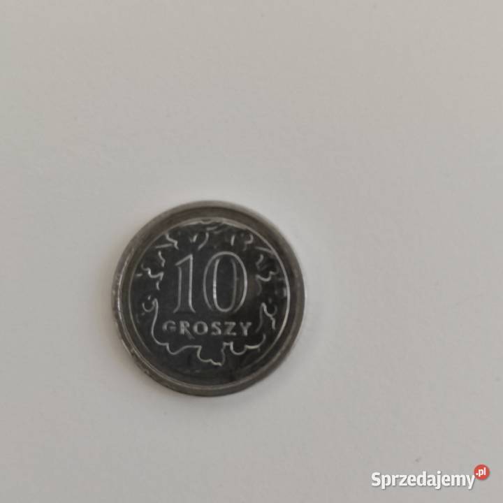 10 groszy 2021 mennicze stan 1 Filatelistyka Koronowo sprzedam