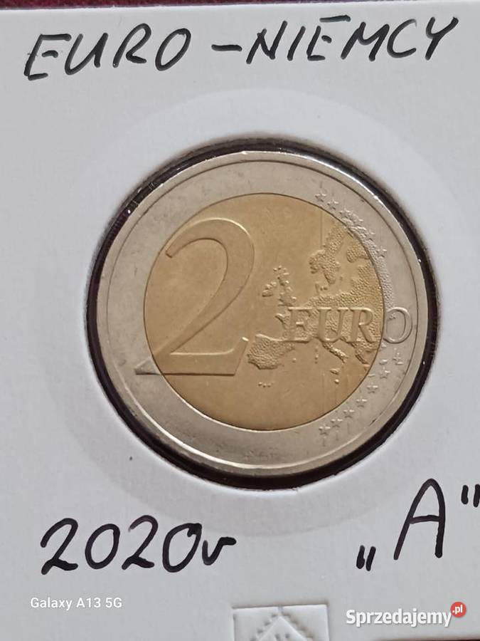 2 Euro Niemcy 2020 r mennica A Konin