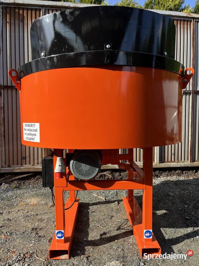 Betoniarka Elektryczna 1000 l mieszalnik Wysoka Kluczbork