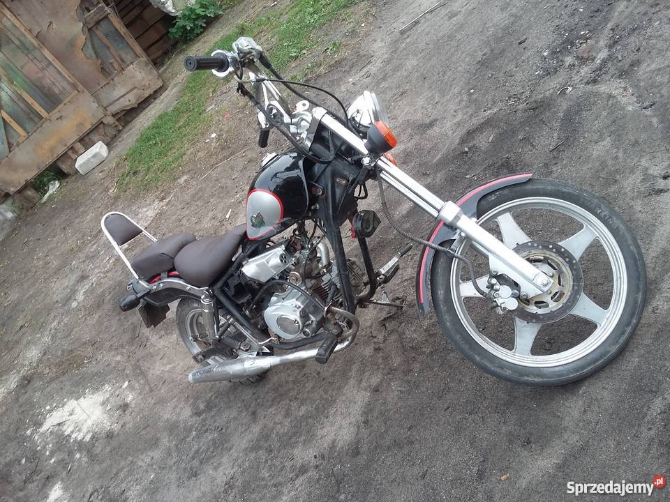Mini chopper 50cc łańcuch Kolincz