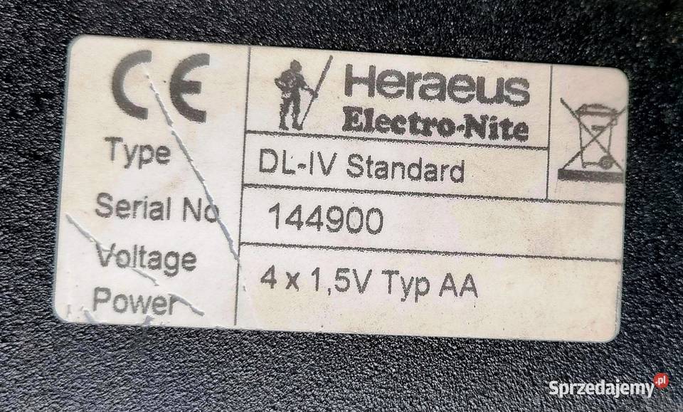 Lanca pomiarowa Heraeus ElectroNite do płynnego Dąbrowa Górnicza sprzedam