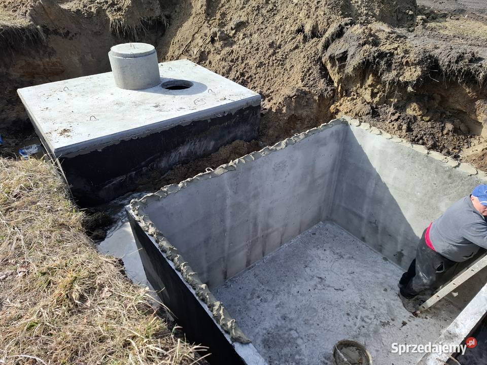 Szambo Betonowe Szamba Zbiornik z montażem 8m3 Stryków