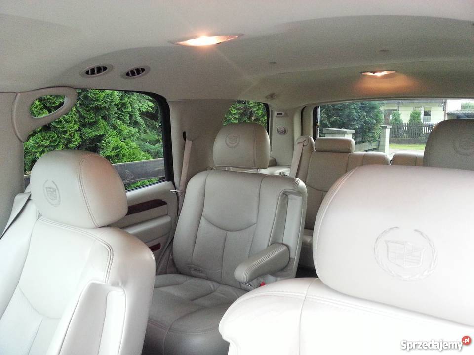 CADILLAC ESCALADE 6LGAZ 44 CHROMY 20KOŁA Poznań
