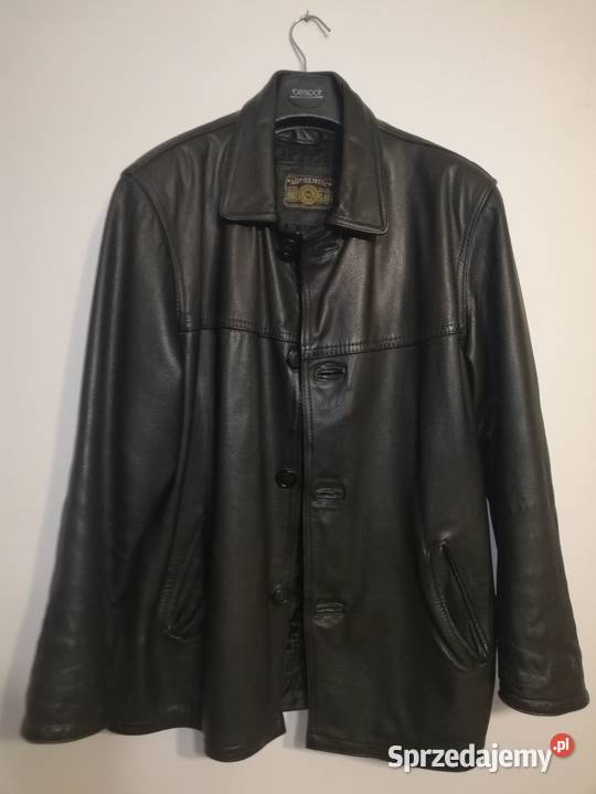 Kurtka skórzana czarna skóra naturalna Warszawa sprzedam