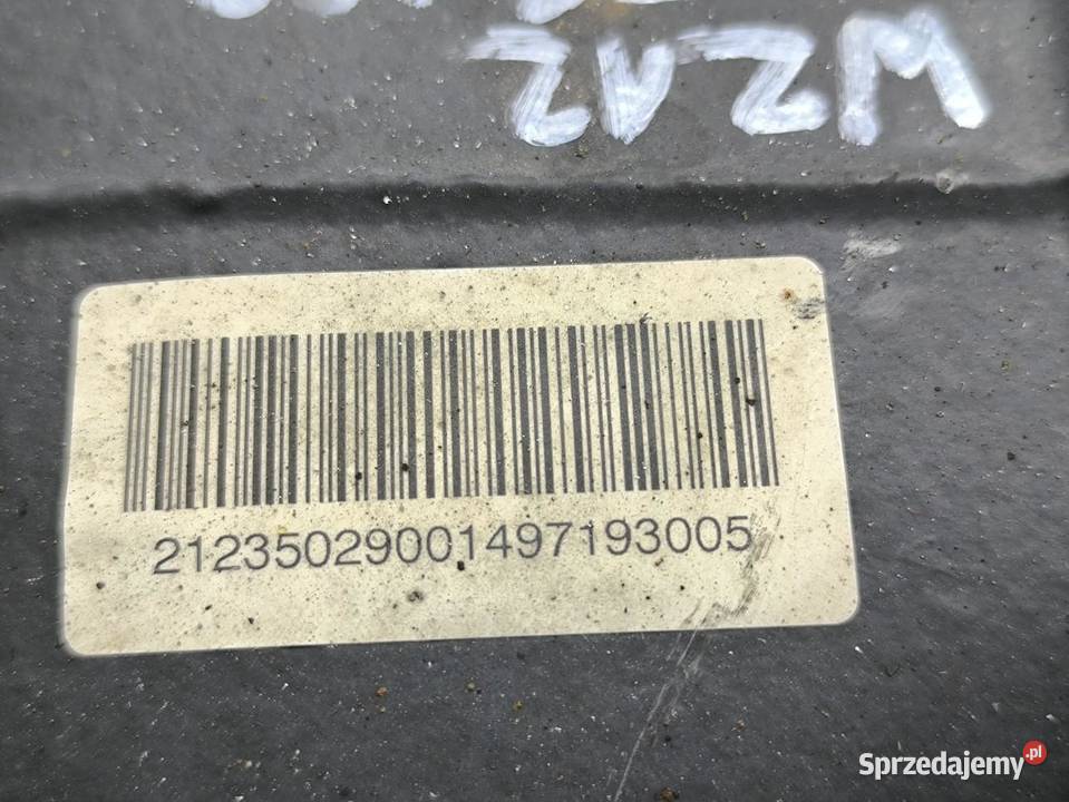 MOST DYFERENCJAŁ TYŁ EKLASA W212 22 CDI osobowe wielkopolskie