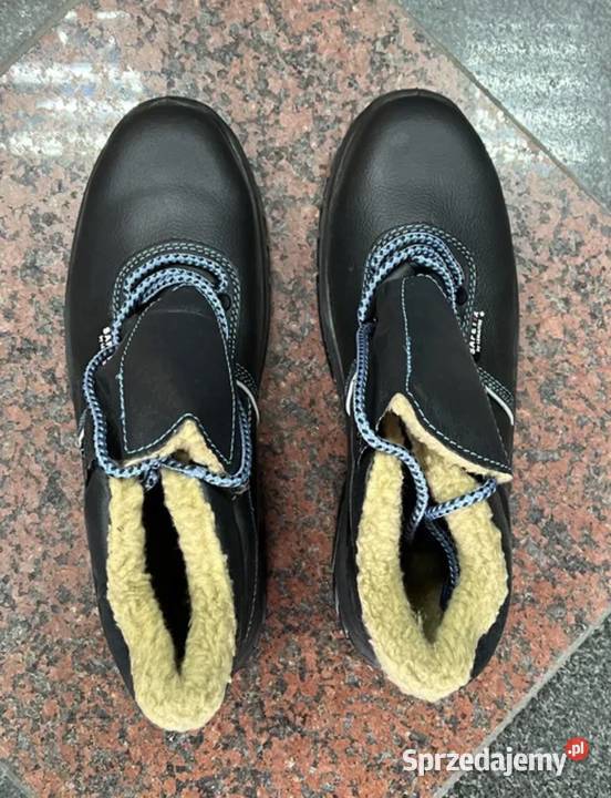 Buty robocze skórzane ocieplane z wkładką Kraków