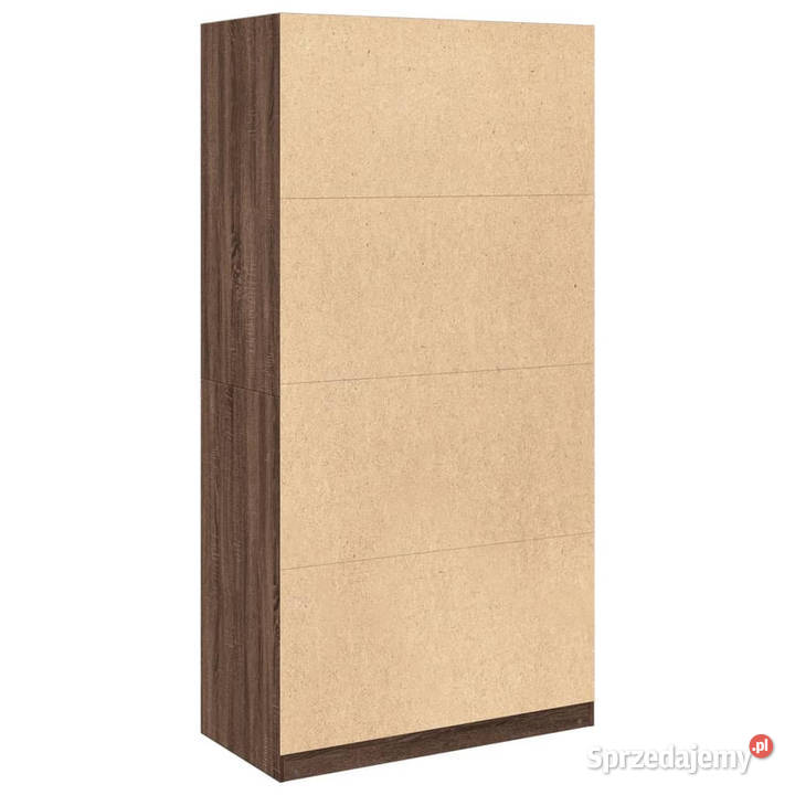 Szafa brązowy dąb 100x50x200 materiał Warszawa