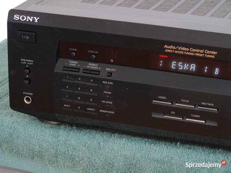 Wzmacniacz z radiem Sony STRDE135 RDS sprawny 2x Jasło