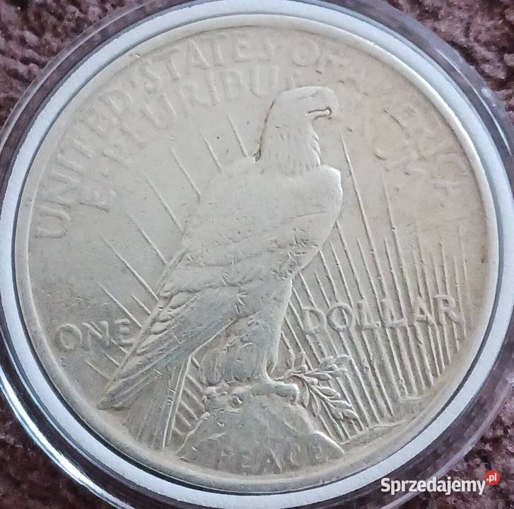 1 Dolar USA Peace Liberty 1923 r Oryginał Antyki, Sztuka, Kolekcje Konin sprzedam