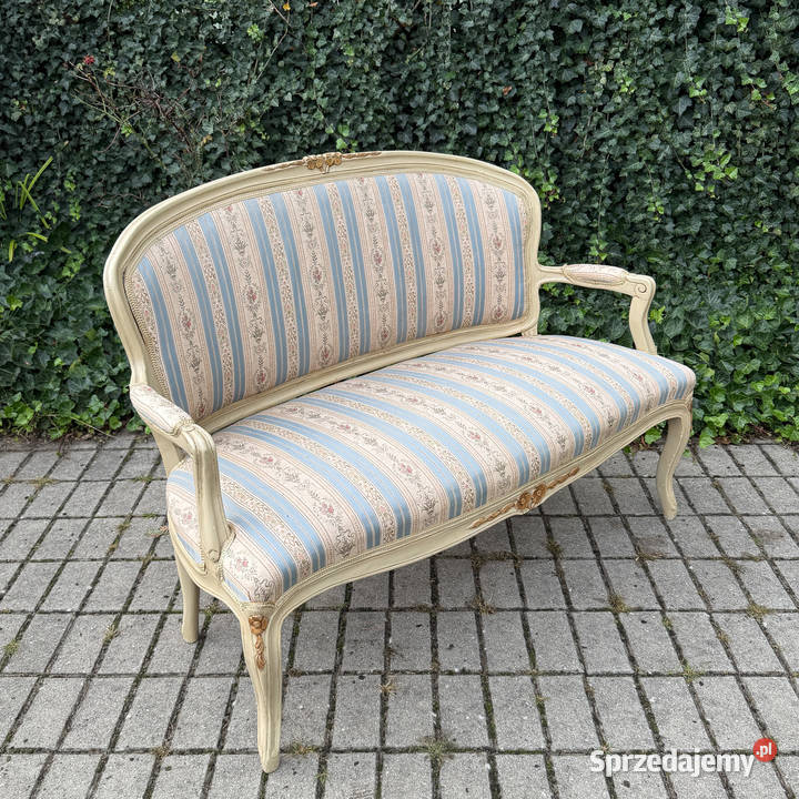 Stylowa pałacowa sofa kanapa Ludwik XVI Rokoko sprzedam