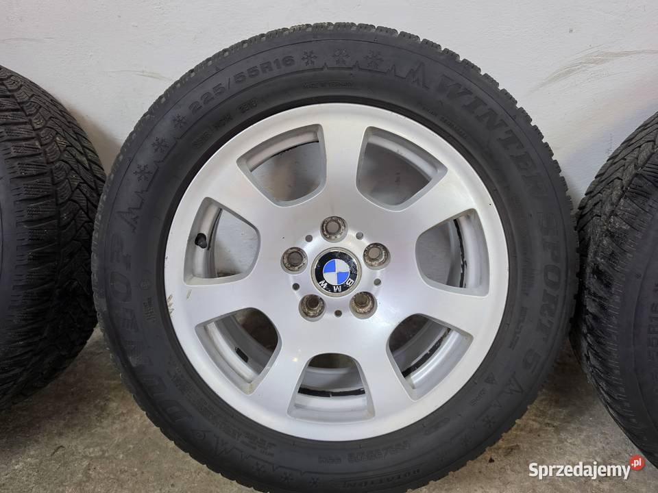 Alu Felgi BMW E60 E61 16 Z oponami zimowymi 4