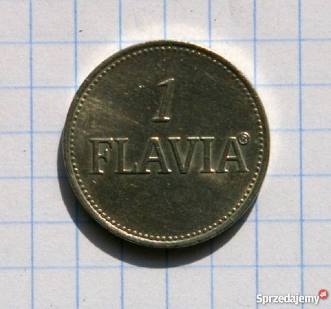 ŻETON 1 FLAVIA WIELKA BRYTANIA Piszczac
