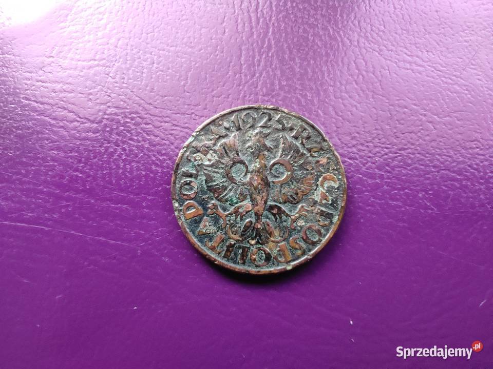 Moneta przedwojenna II RP 2 grosze 1925 Rzadka Numizmatyka Pruszków