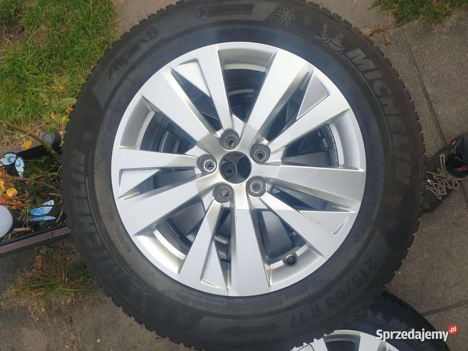 opony felgi kpl zima 17 5x108 21565 R17 Peugeot Wrocław