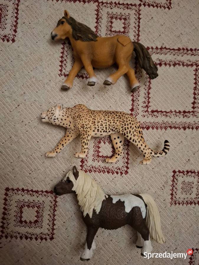 Figurki zwierząt 3 sztuki