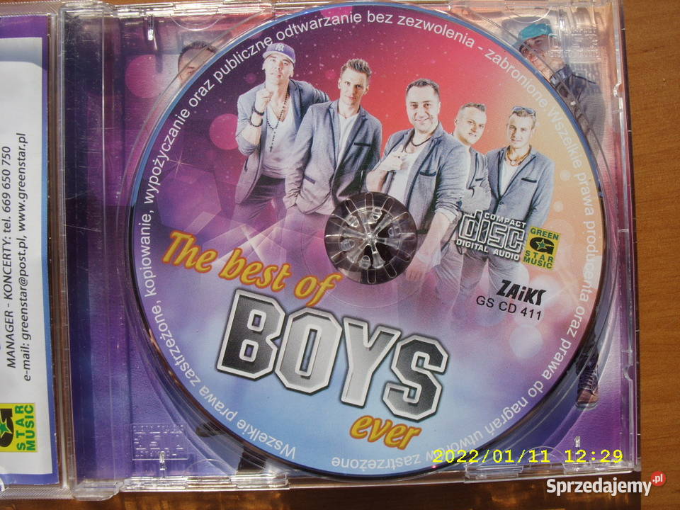 CD The bsat of BoysEver dolnośląskie sprzedam