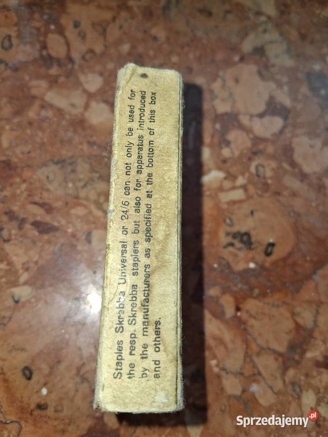 Zszywacze Staples Skrebba Universal z lat 40 Poznań