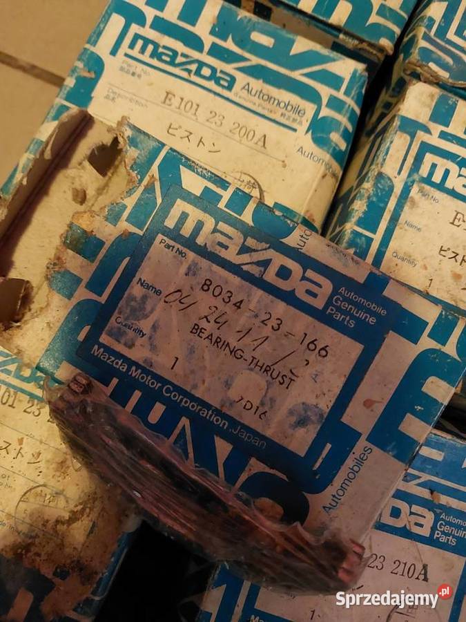 Tłoki panewki pierścienie Mazda Bongo 323 Eunos osobowe Toruń